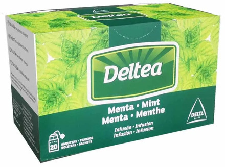 Mint Infusion 20 individual Deltea sachets