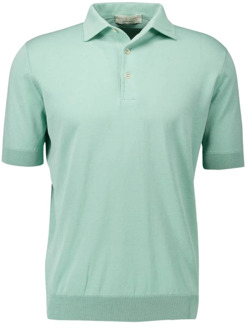 Mint Polo Shirt - Heren Filippo De Laurentiis , Green , Heren - 2Xl,L,M,3Xl