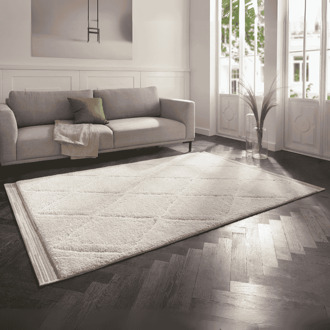 Mint rugs Vloerkleed Colin - Beige 290x200cm - Polypropyleen - Dekbed-Discounter.nl - 200 x 290 cm