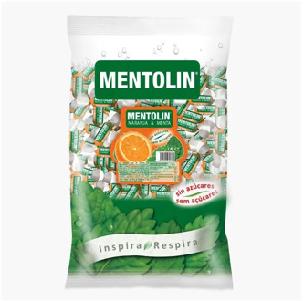 Mintholated orange mentholin without sugar · 1Kg.