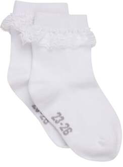 Minymo Baby sokken White Wit - 15/18