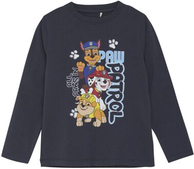 Minymo Jongens shirt - Blauw - Maat 110