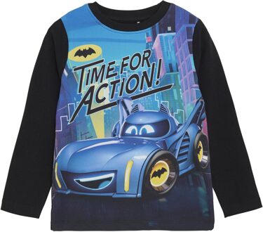 Minymo Jongens shirt - Blauw - Maat 122