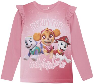 Minymo Meisjes shirt - Roze - Maat 110