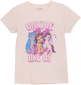 Minymo Meisjes T-shirt - Roze - Maat 128