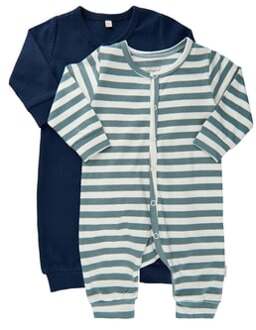 Minymo Romper Bamboo Junior Viscose Legergroen Maat 62