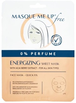 Miqura Gezichtsmasker Miqura Fragrance Free Energizing Mask 1 st