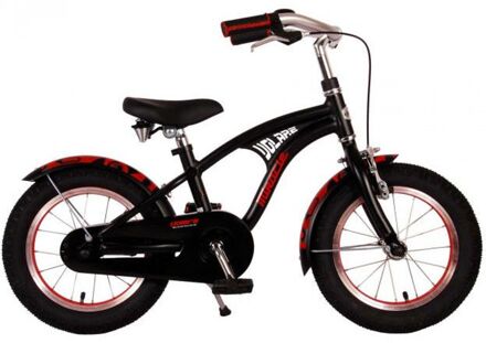 Miracle Cruiser Kinderfiets - Jongens - 14 inch - Mat Zwart - Prime Collection