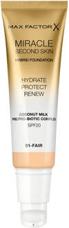 Miracle Second Skin Foundation - 01 Fair