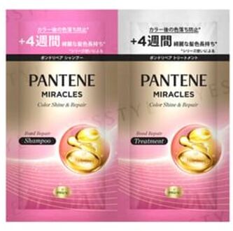 Miracles Bond Repair Color Shine & Repair Shampoo & Treatment Trial Set - Shampoo en Haarmasker Samples