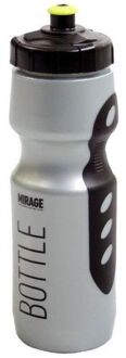 Mirage bidon 700 ml zilver Zilverkleurig