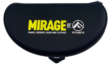 Mirage zonnebrilkoker Futureye hard-case zwart
