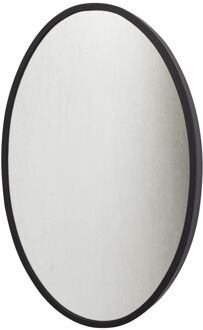 Mirror Spiegel Ovaal - Zwart - 60x40