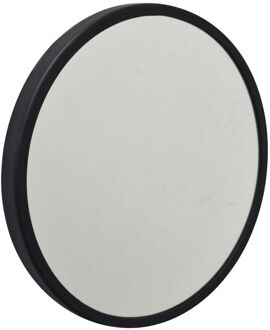 Mirror Spiegel Rond L Zwart - Metaal - Ø45