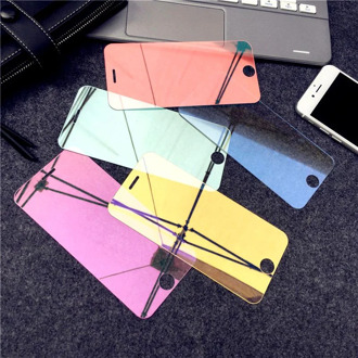 Mirror Tempered Glass For iPhone X XR XS Screen Protector Glass For iPhone 6 6s 7 8 Plus 11 12 Pro Protective Glass Guard Cover