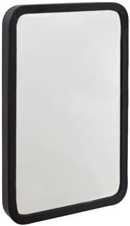 Mirror Wandspiegel - Zwart - Metaal - 46x31