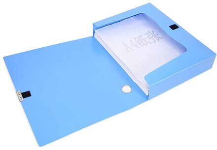 Mirui Kantoor Bestand Doos Papier Opbergdoos A4 Grote Capaciteit Business Aktetas Filing Producten Bestandsmap Kantoorbenodigdheden Supply HJ5620 (Thick 20mm)