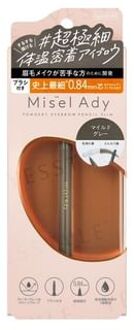 Misel Ady Powdery Eyebrow Pencil Slim 03 Natural Brown