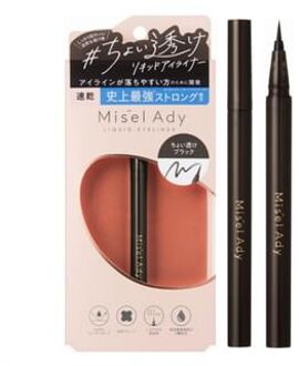 Misel Ady Waterproof Liquid Eyeliner 01 Slightly Translucent Black