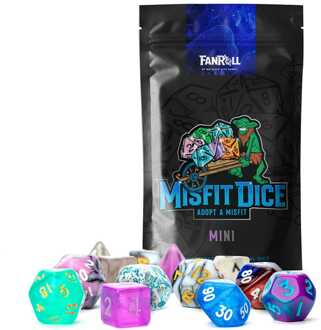 Misfit Dice Set Blind Bag Display Mini 2 Pack Assortment (12)