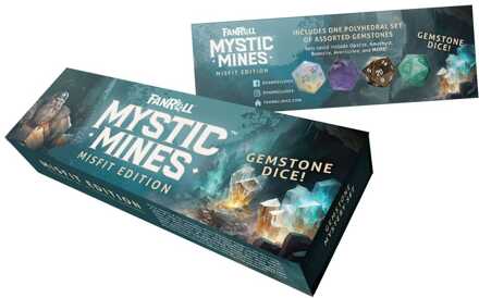 Misfit Mystic Mines Dice Set Blind Box Mystery Gemstone