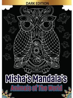 Misha's Mandala'S: Animals Of The World Part 3 - HugoElena Black Edition