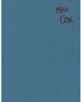 Miss Cox - (ISBN:9789490119836)