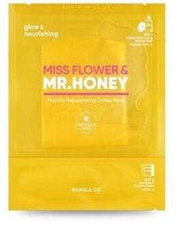 Miss Flower & Mr. Honey Propolis Rejuvenating 2 Step Mask 1 pc