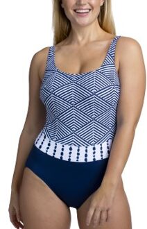 Miss Mary Azur Swimsuit Blauw - B/C 38,B/C 40,B/C 42,B/C 44,B/C 46,B/C 48,B/C 50,D/E 38,D/E 40,D/E 44,D/E 46,D/E 48,D/E 50