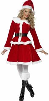 Miss Santa Costume With Muff