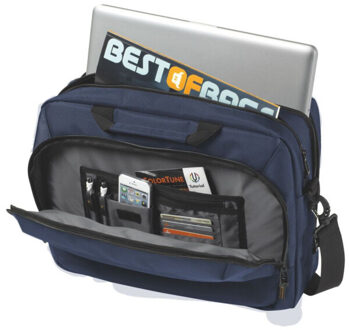 Mission business schoudertas - maat One size Blauw