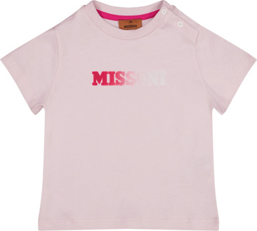 Missoni Baby meisjes t-shirt Roze - 68