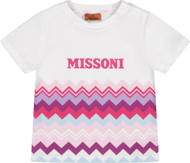 Missoni Baby meisjes t-shirt Wit - 68