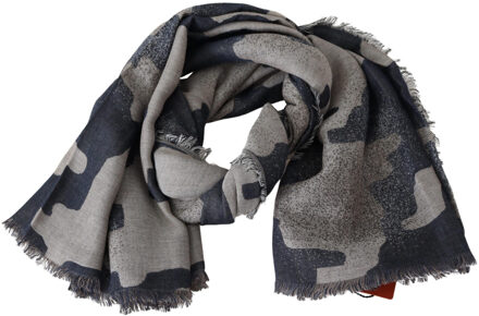 Missoni Men's Veelkleurige Wol Camouflage Unisex Wrap Sjaal - One Size