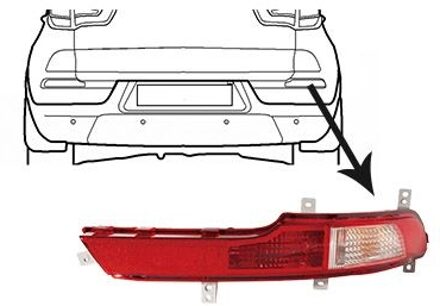 Mistachterlicht rechts 8383930