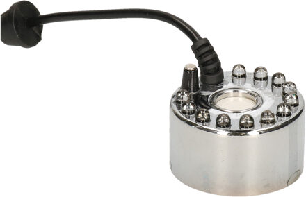 Mistmaker rook machine - 12 lampjes - 4,5 x 3 cm - met water - Halloween feestdecoratie Multi