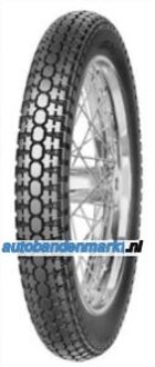 Mitas Banden Mitas H02 ( 4.00-19 TT 71P Achterwiel, Rubbermengsel Super Side, Voorwiel ) zwart