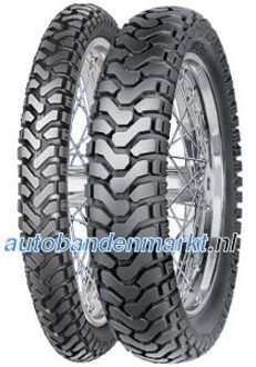 Mitas motorcycle-tyres Mitas E-07 ( 110/80-19 TL 59T M+S keurmerk, Rubbermengsel Dakar, Voorwiel, gelb )