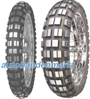 Mitas motorcycle-tyres Mitas E-10 ( 150/70B17 TL 69T Achterwiel, M+S keurmerk, Rubbermengsel Dakar, gelb )