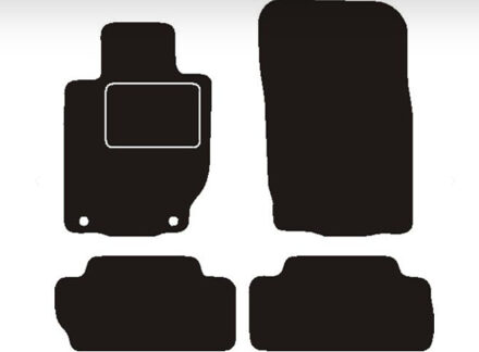 Mitsubishi Automatten passend voor Mitsubishi L200 club cab 2021> MSN1360979