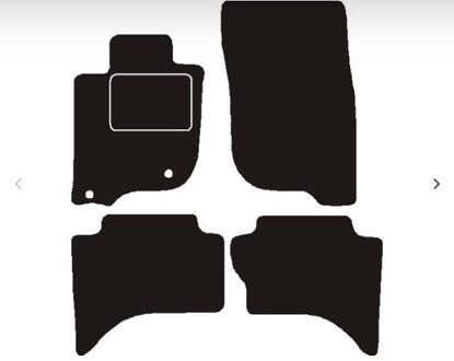 Mitsubishi Automatten passend voor Mitsubishi L200 dubb. cabine 2015-> MSN1364344