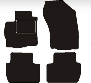 Mitsubishi Automatten passend voor Mitsubishi Outlander 2006 -> MSN1361390