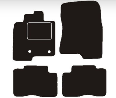 Mitsubishi Automatten passend voor Mitsubishi pajero short 2007 -> MSN1364361