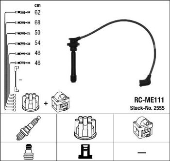 Mitsubishi Bougiekabelset RCME111