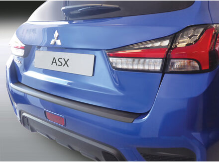 Mitsubishi Bumper beschermer passend voor Mitsubishi ASX Facelift 10/2019- Zwart GRRBP164