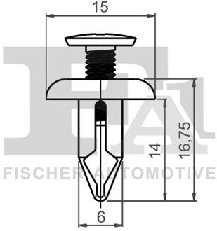 Mitsubishi Clip, sier- /beschermingslijst 743000525
