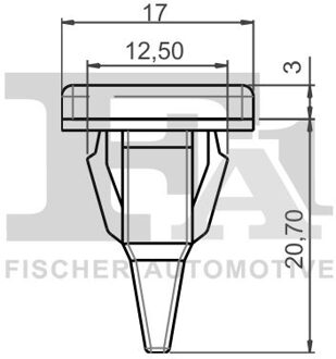 Mitsubishi Clip, sier- /beschermingslijst 744002925