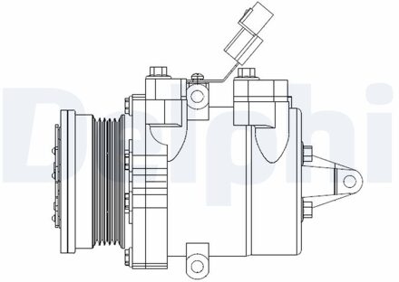 Mitsubishi Compressor, airconditioning CS20534