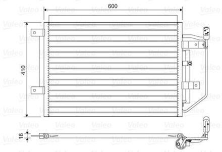 Mitsubishi Condensor, airconditioning 822556