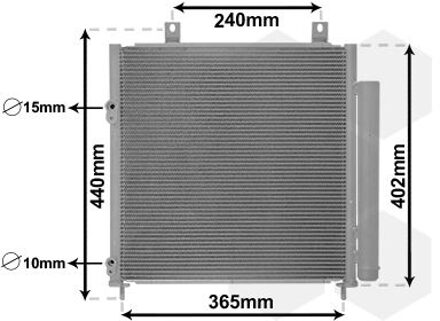 Mitsubishi Condensor, airconditioning *** IR PLUS *** 32005251